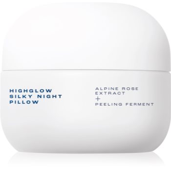 SK3N Highglow Silky Night Pillow crema radianta de noapte